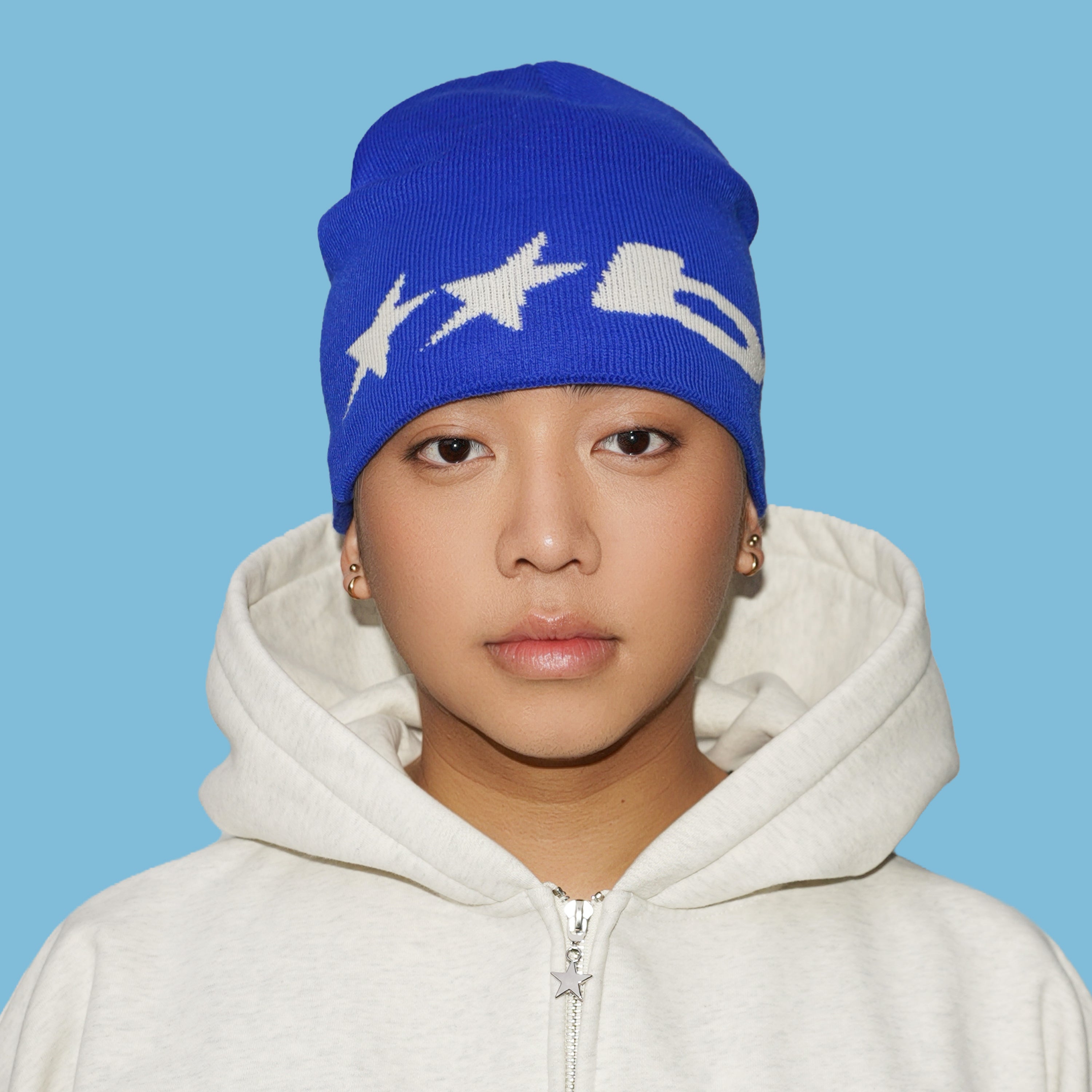 LAPIS SATIN BEANIE