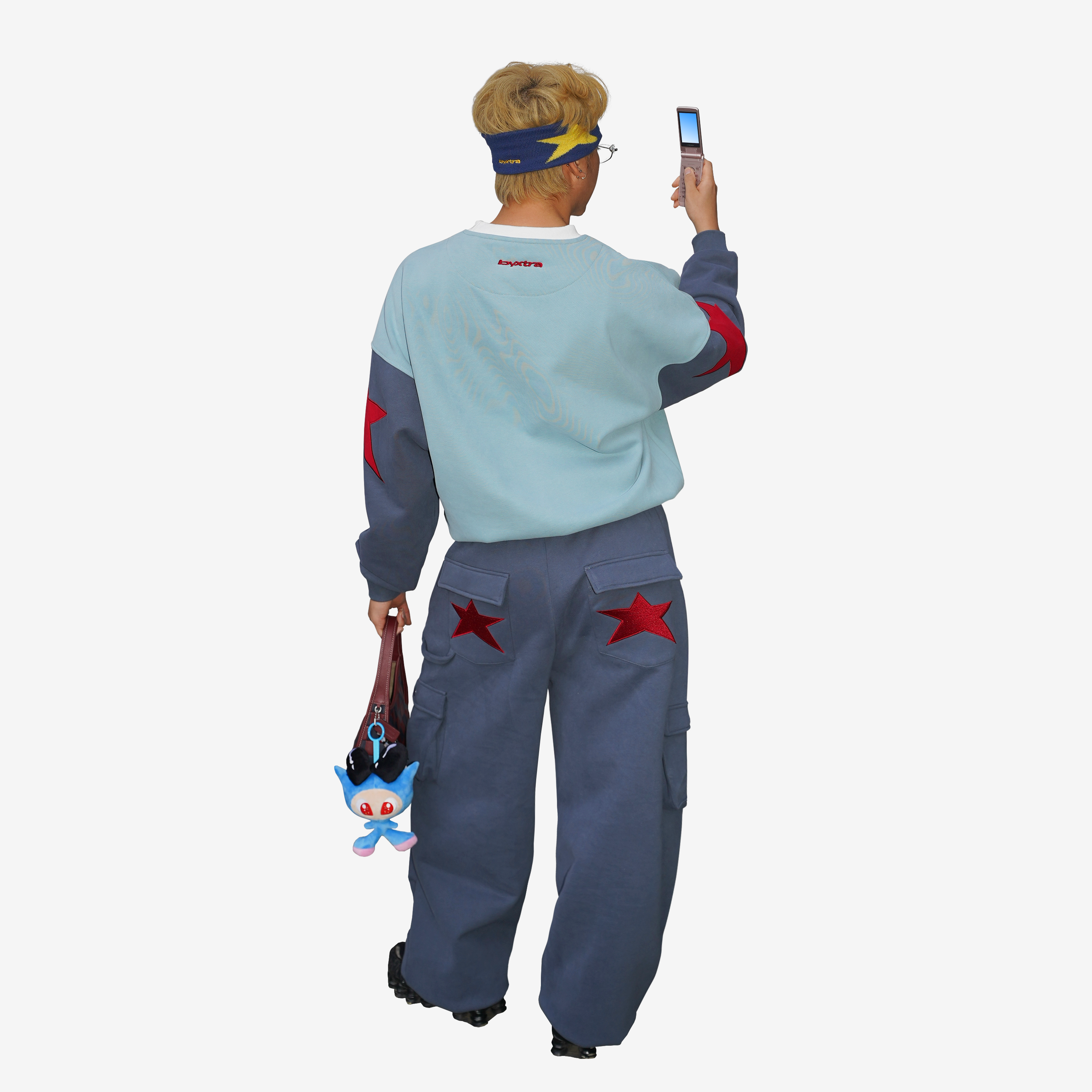 MIDNIGHT STAR CARGO SWEATPANTS